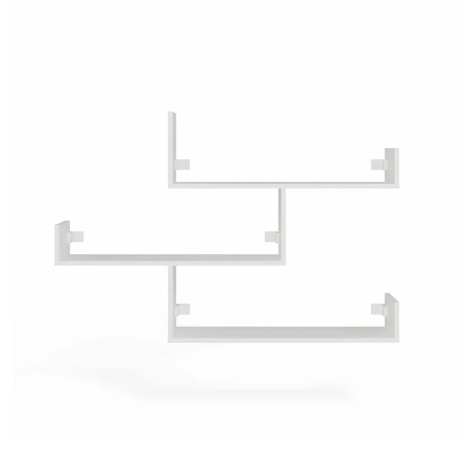 Półki Wiszące KOBI Do Salonu Do Pokoju BIAŁY-10