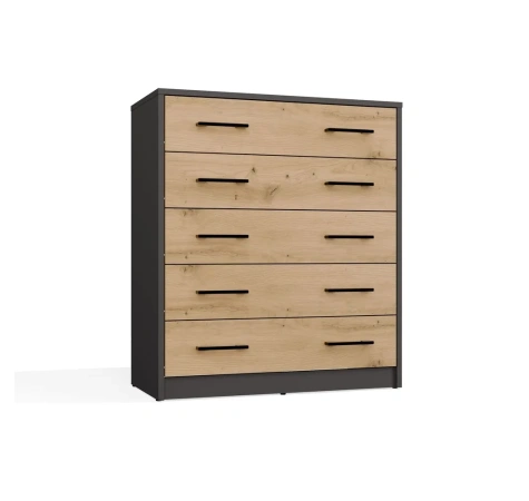 Szafka na obuwie ALEX ANTRACYT ARTISAN Do Przedpokoju-7