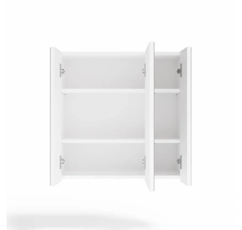 Szafka Łazienkowa POLA 3L Wisząca Z 3 Lustrami Nad Umywalkę 3 Drzwi BIAŁA-9