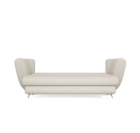 SOFA SARIS NOGA CZARNA ZŁOTA BEŻOWY-7