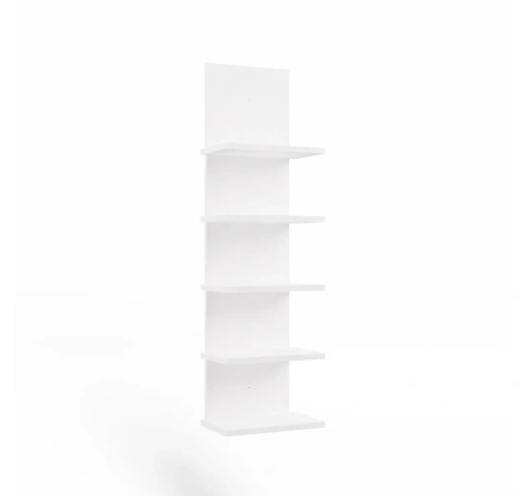 Regał Wiszący R5P 5 Półek Na Książki Do Biura Salonu Pokoju Dziecka BIAŁY-9