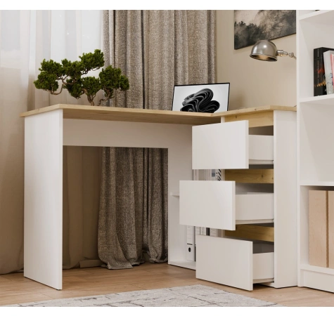 Biurko NICEA PRAWE ARTISAN BIEL-3