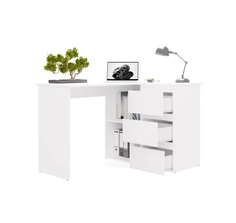 Biurko NICEA PRAWE BIAŁY-8