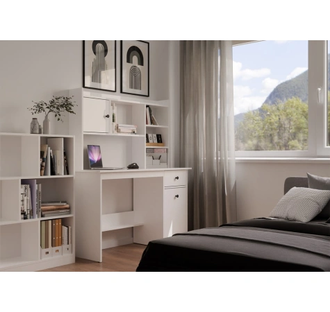 Biurko CHESTER 120 BIAŁY-4