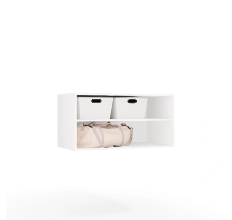 NADSTAWKA 100 OPENO BIAŁA Półka Do Garderoby Modułowa 100 cm Do Sypialni-9