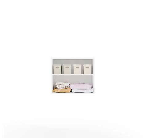 NADSTAWKA 60 OPENO BIAŁA Półka Do Garderoby Modułowa 60 cm Do Sypialni-7