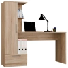 Zestaw Biurko + Regał COSMO DĄB SONOMA-1