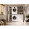 SZAFKA Łazienkowa Słupek POLA 64 BIAŁY Głęboka 64 Cm Szuflada na Kółkach-3