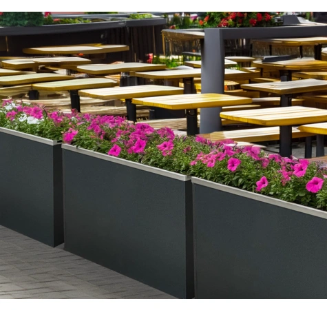 Donica ogrodowa 150x38x58