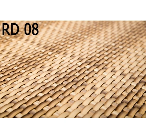 Donica ogrodowa technorattanowa 150x39x50 Słomkowy