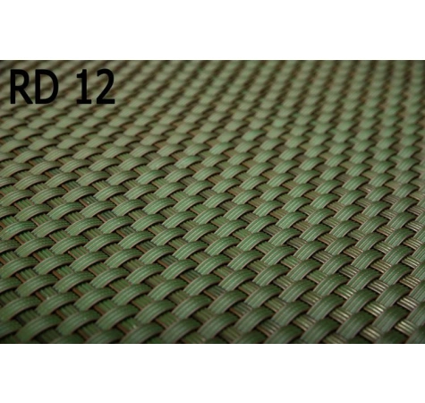 Donica ogrodowa technorattanowa 150x39x50 Zielony