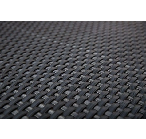 Donica ogrodowa technorattanowa 70x38x40 Stalowy