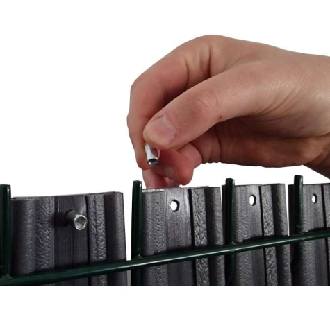 Listwy ogrodzeniowe pionowe szerokie 153 x 250 RD 02 ciemny brąz