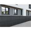Listwy ogrodzeniowe pionowe szerokie 153 x250 RD05 antracyt