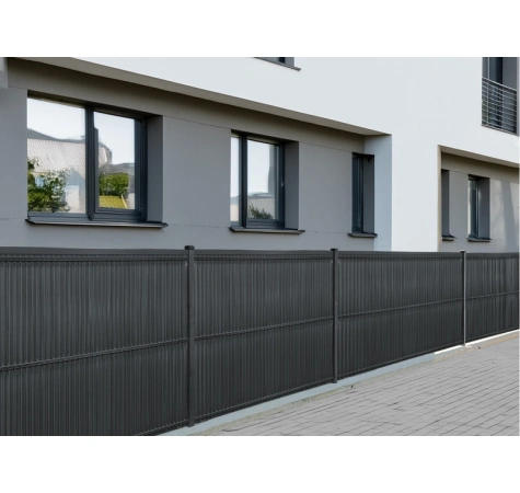 Listwy ogrodzeniowe pionowe szerokie 153 x250 RD05 antracyt