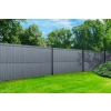 Listwy ogrodzeniowe pionowe szerokie 173 x250 RD03 ciemny szary