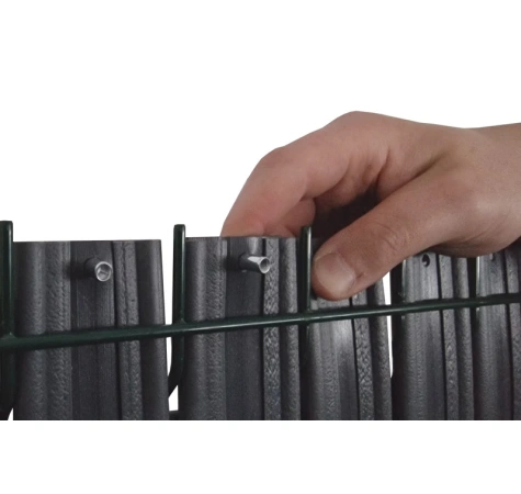 Listwy ogrodzeniowe pionowe szerokie173 X 250 RD12 zielona