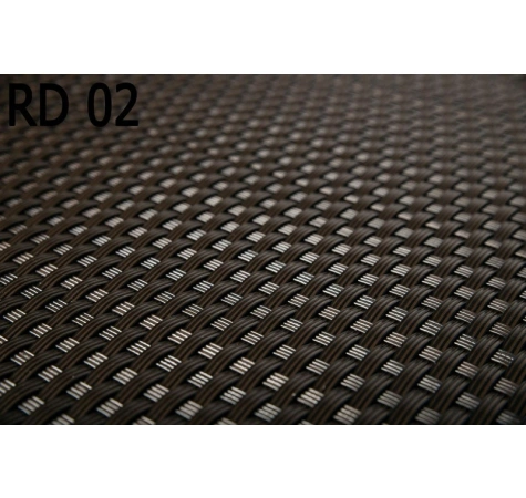 Taśma ogrodzeniowa do paneli 19/255 cm ciemny brąz RD 02