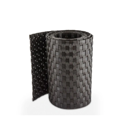 Taśma ogrodzeniowa do paneli 19/255 cm ciemny brąz RD 02