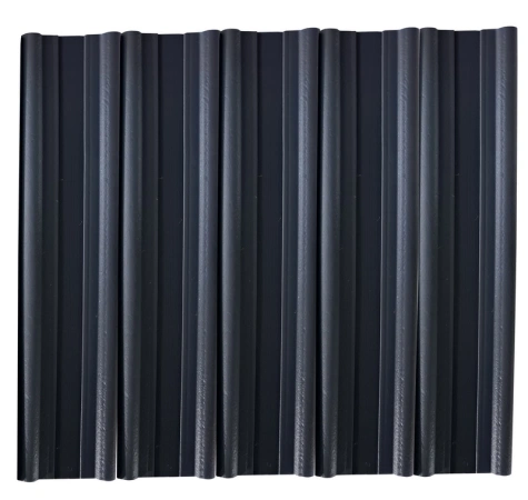 Listwy ogrodzeniowe pionowe 153 x250 RD05 antracyt