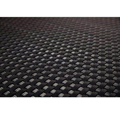 Donica ratanowa z nawodnieniem i dociepleniem 95 x 39 x 43 cm RD04 czarny