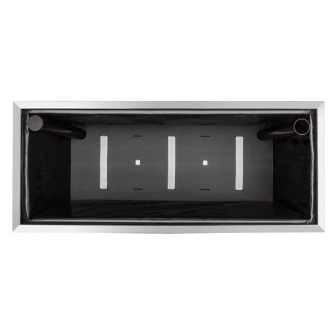 Donica ratanowa z nawodnieniem i dociepleniem 95 x 39 x 43 cm RD13 miodowy