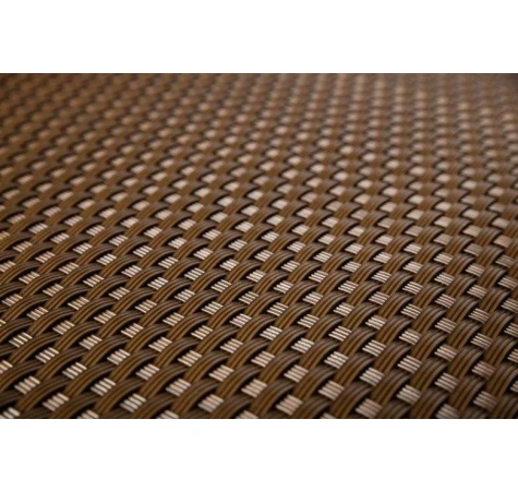 Donica ratanowa z nawodnieniem i dociepleniem 50 x 50 x 43 cm RD01 orzech