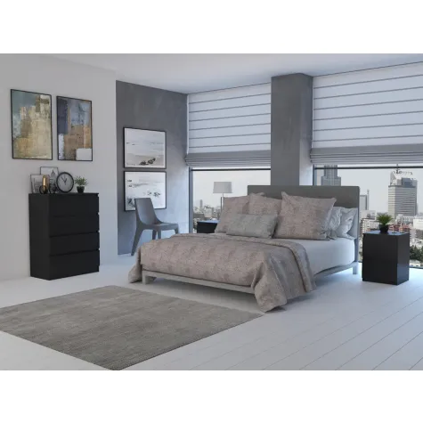 Komoda Malwa M4 CZARNY-4