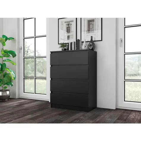 Komoda Malwa M4 CZARNY-5