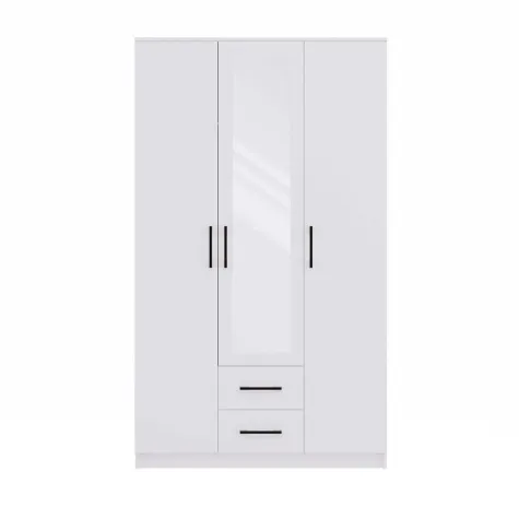 Szafa Romana 120 Z Lustrem BIAŁA-5