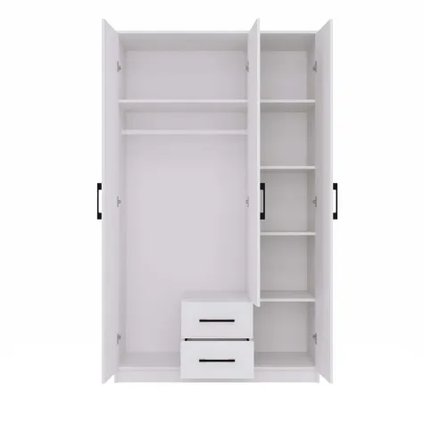 Szafa Romana 120 Z Lustrem BIAŁA-6