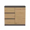 Komoda Malwa 1D3S ANTRACYT ARTISAN-2