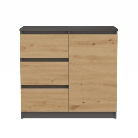Komoda Malwa 1D3S ANTRACYT ARTISAN-2