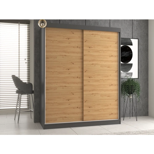 Szafa Iga 160/B ANTRACYT ARTISAN-2