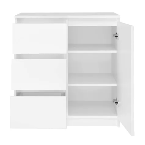 Komoda COSTA 1D3S/2D3S BIAŁY-3