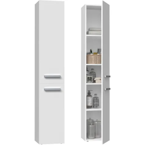 Słupek łazienkowy Nel II BIAŁY-3