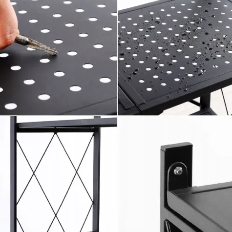 Regał Magazynowe FS004 CZARNY-14