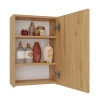 Szafka Łazienkowa Wisząca POLA 1DL DĄB ARTISAN-3