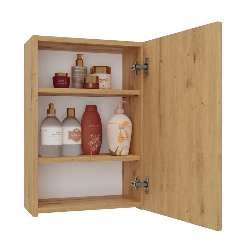 Szafka Łazienkowa Wisząca POLA 1DL DĄB ARTISAN-3