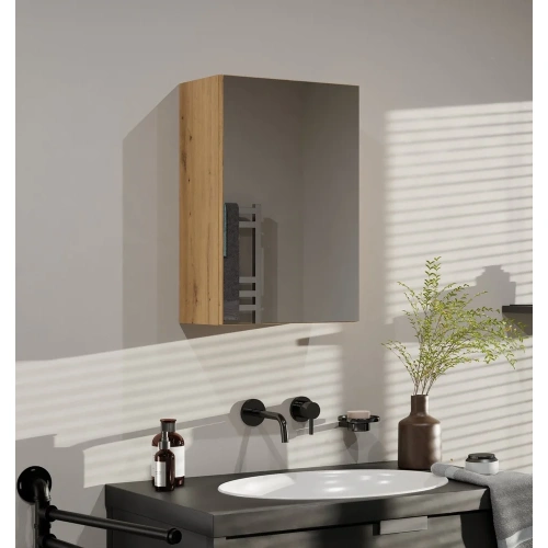 Szafka Łazienkowa Wisząca POLA 1DL DĄB ARTISAN-4
