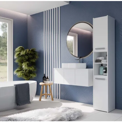 Słupek łazienkowy Sara S30 BIAŁY-5