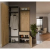 Garderoba DUO ANTRACYT ARTISAN-5