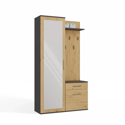 Garderoba DUO ANTRACYT ARTISAN-8
