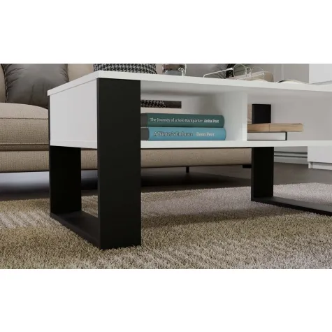 Ława Modern 2P BIAŁY CZERŃ-6