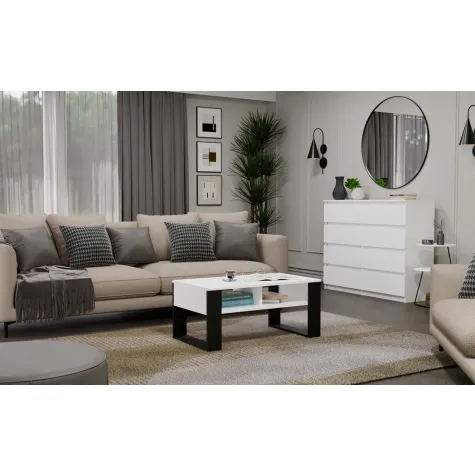 Ława Modern 2P BIAŁY CZERŃ-9