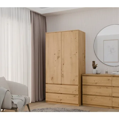 Szafa Malwa SS-90 DĄB ARTISAN-7