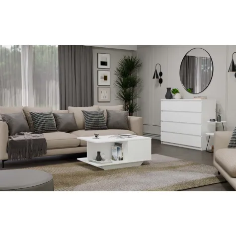 Ława Denver DENVER BIAŁY-5