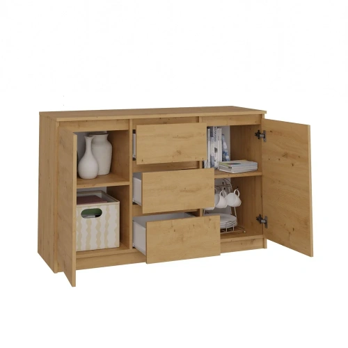 Komoda Malwa 2D3S DĄB ARTISAN-4