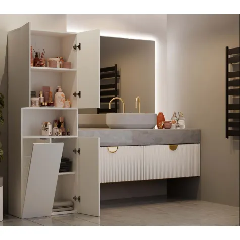 Słupek łazienkowy Nel 1K/DK KASZMIR-3