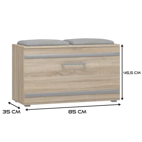 Szafka na obuwie Opal OPAL DĄB SONOMA-7